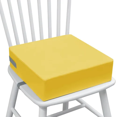 Miniatura 20 de Eiury Asiento elevado para mesa de comedor, asiento elevador para silla de cocina, cojín de poliuretano impermeable con correas de hebilla Verde