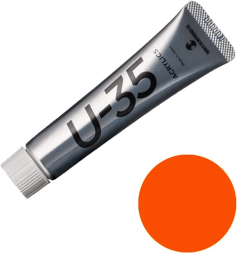 Miniatura 2 de Turner Color UA020164 U-35 Acrylics Bat Orange 0.7 fl oz (20 ml)