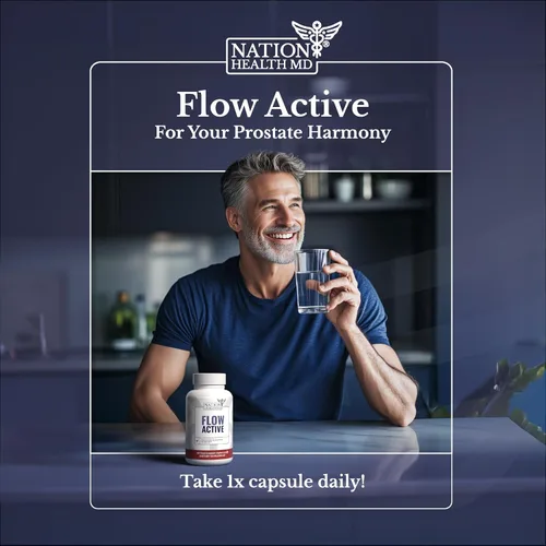 Miniatura 7 de Flow Active - Suplementos de salud de próstata para hombres – Vitaminas avanzadas de apoyo para la próstata y la vejiga con palma enana americana