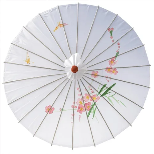Miniatura 16 de JapanBargain, parasol japonés asiático de nylon chino para fotografía, cosplay, disfraces, boda, fiesta, decoración del hogar, tamaño para niños, 22