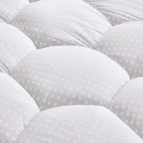 Miniatura 9 de Sonive Protector de colchón impermeable, protector de colchón individual con bolsillo profundo de hasta 21 pulgadas, acolchado impermeable, ultra