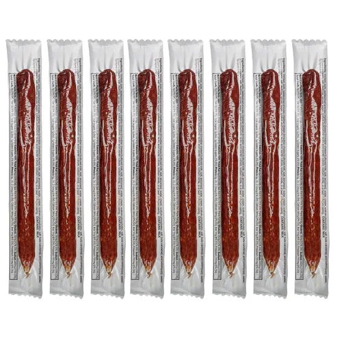 Miniatura 4 de Wenzel's Farm Paquete de 8 palitos de venado cheddar de jalapeño Sabrosos, ahumados naturalmente │ Alto en proteínas, bajo en carbohidratos │ Sin