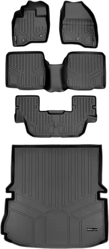 Miniatura 10 de MAXFLOORMAT - Tapete para piso de Ford Explorer (2011-2017) para Tercera fila (de color negro)