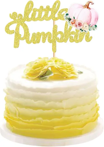 Miniatura 23 de 24 adornos para cupcakes de calabaza con purpurina, decoraciones de baby shower, tema de cosecha de otoño, suministros para fiestas de cumpleaños