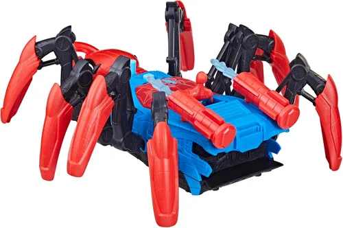 Miniatura 14 de Marvel Spider-Man Car Playset con función de explosión y figura de acción para niños a partir de 4 años