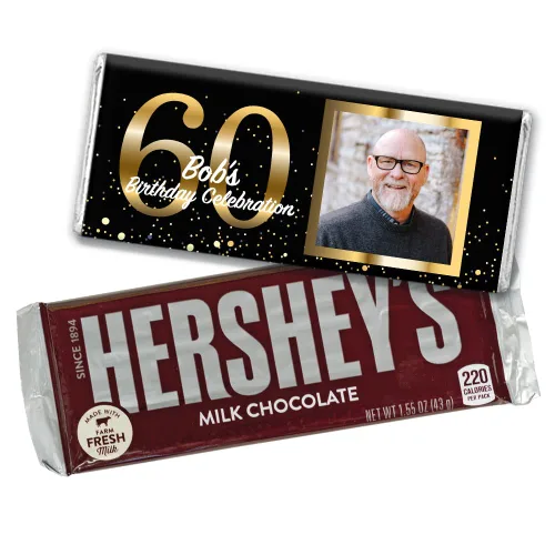 Miniatura 12 de Regalos personalizados de fiesta de dulces de 30 cumpleaños de 12 quilates con fotos de barras de chocolate y envoltorios, regalos para invitados