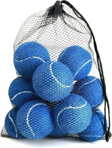 Miniatura 8 de Pelotas de tenis, paquete de 12 pelotas de tenis de práctica para principiantes, entrenamiento para jugar pelotas de tenis para perros, vienen