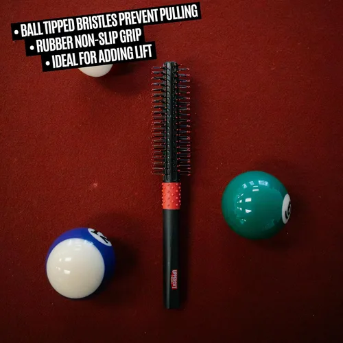 Miniatura 2 de Cepillo de pelo tupé Uppercut Deluxe con bolas pequeñas para hombre, Negro