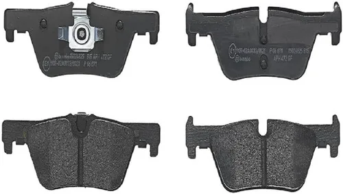 Miniatura 2 de Brembo P06071 Juego de pastillas de freno de disco traseras bajas BMW/BMW (BRILLIANCE) OE# 34216873093