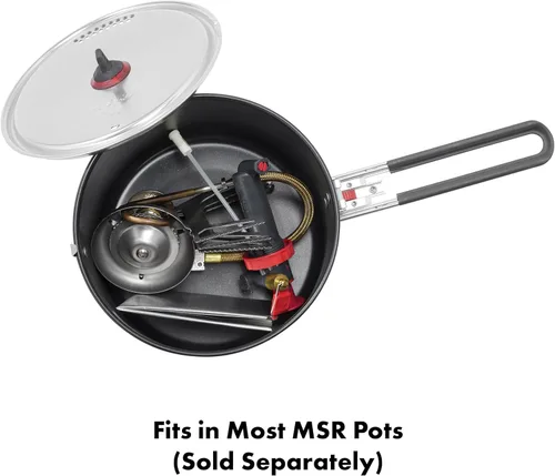 Miniatura 2 de MSR WhisperLite International - Estufa compacta multicombustible para camping y mochilero