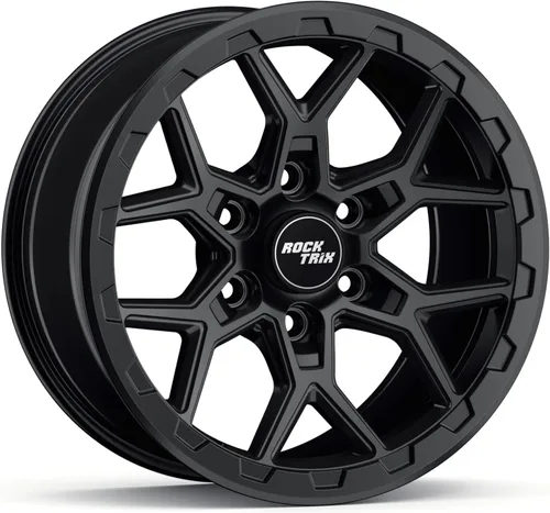 Miniatura 11 de RockTrix RT107 rueda de 17 pulgadas compatible con Toyota Tacoma 2001+, 4Runner 2002+, FJ Cruiser, Tundra 99-06, patrón de pernos 6x5.5" 6x139.7