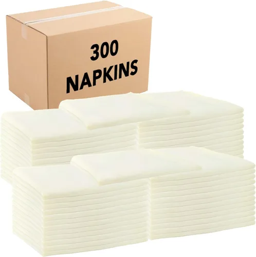 Miniatura 18 de Arkwright Servilletas de tela para restaurante, (paquete de 25) servilletas de poliéster hilado con bordes con dobladillo, ideal para cenas, bodas