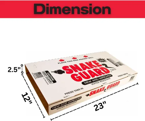 Miniatura 7 de Snake Guard® - Trampa para serpientes de Wildlife Control Supplies – Trampa resistente a la intemperie sin contacto – Control seguro y eficaz