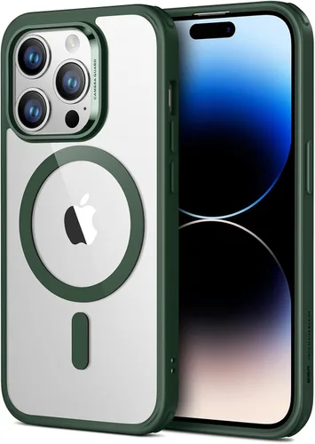Miniatura 25 de ESR Funda para iPhone 15, compatible con MagSafe, protección de grado militar, resistente al amarillamiento, parte trasera resistente a