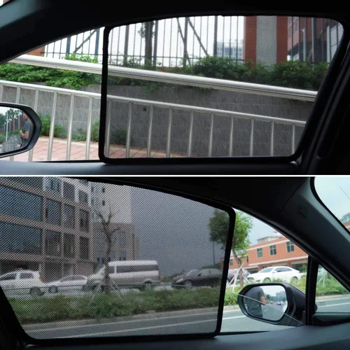 Miniatura 5 de Cartist Parasoles para ventana lateral de automóvil para Nissan Rogue 2014-2020 (no para Nissan Rogue Sport), parasoles para ventana, cubiertas