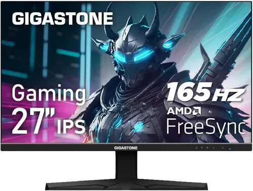 Miniatura 9 de Gigastone - Monitor LED de 27 pulgadas IPS con retroiluminación, 75Hz FHD 1920 x 1080, 178° de visión amplia sin marco, monitor de computadora