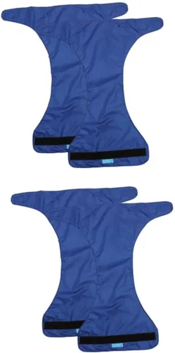 4pcs Adult Cloth Diapers Breathable Leakproof Design Fit for Men Women Elderly Lightweight Reusable for Daily Use and Outdoor Activities Style