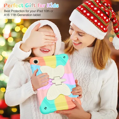 Miniatura 7 de HOGENL Funda para Samsung Galaxy Tab A9+/A9 Plus de 11 pulgadas 2023, funda protectora para tableta Galaxy Tab A9+ para niños y niñas con correa