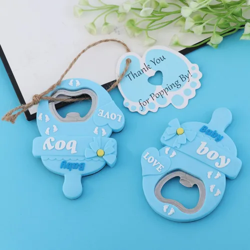 Miniatura 4 de 24 unidades de abrebotellas para bebé, regalo de baby shower, recuerdo de fiesta de baby shower, recuerdo/decoración, abridor de botellas de metal