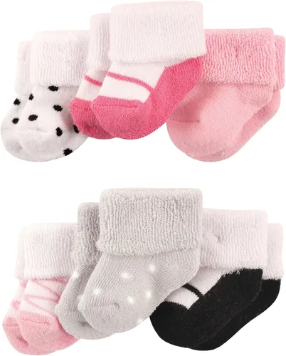 Miniatura 25 de Luvable Friends Conjunto de calcetines unisex para bebé recién nacido y bebé