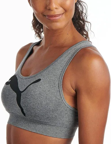 Miniatura 3 de PUMA - Brasier deportivo sin costuras para mujer