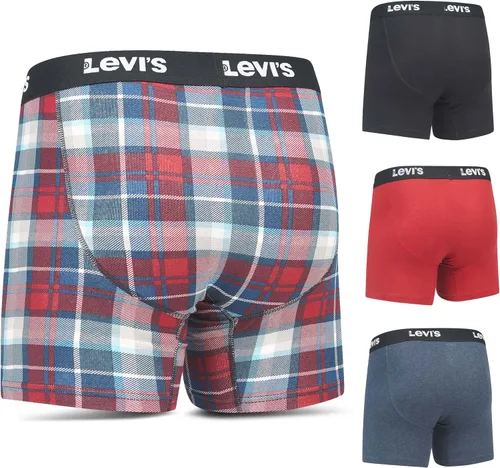 Miniatura 2 de Levi's Mens Boxer Briefs Breathable Stretch Underwear 4 Pack