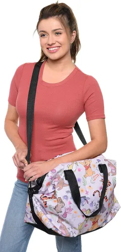 Miniatura 6 de Disney Bolsa de lona Mickey Mouse Friends con estampado de viaje de fin de semana