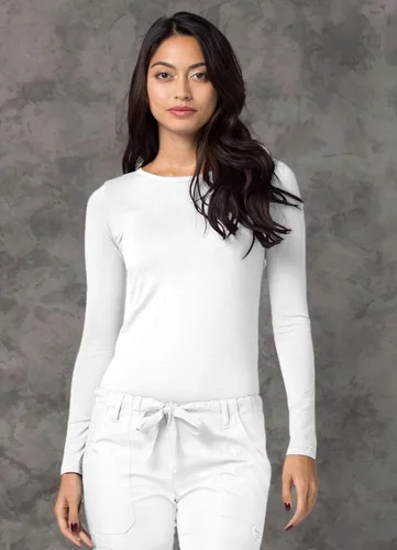 Miniatura 8 de Adar Underscrubs - Camiseta de manga larga para mujer, 2