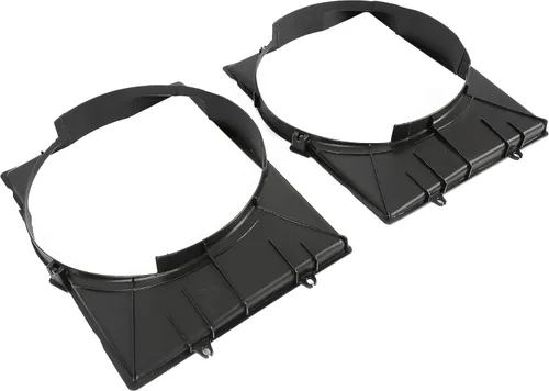 HECASA Cubierta del ventilador de refrigeración del radiador compatible con Toyota Pickup 1984-1995 RN02 RN60 RN63 SR5 Turbo Base DLX Reemplazo para