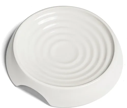 Miniatura 20 de CatGuru - Tazón para comida de gato, alivia la fatiga de los bigotes, plato ancho para gato, tazones antideslizantes para gatos, tazones poco
