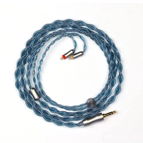 Miniatura 5 de LINSOUL Tripowin Altea 6N OCC Litz - Cable para auriculares de 4 núcleos HiFi, de alta pureza 26 AWG, cables de cobre monocristalino de alta pureza