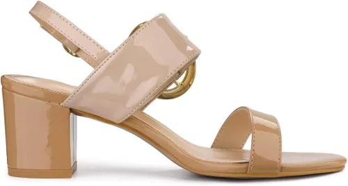 Miniatura 7 de Allegra K Sandalias de tacón alto para mujer