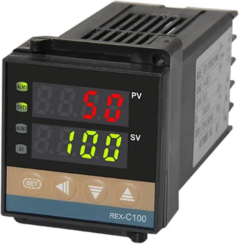 Miniatura 2 de Mutil-Input PID Digital Fahrenheit or Celsius Temperature Controller RKC REX-C100