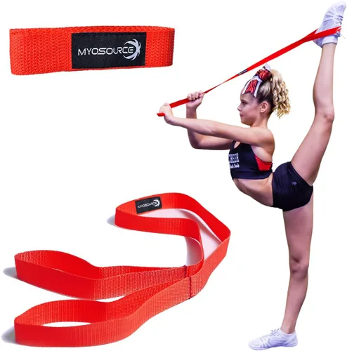 Miniatura 9 de Myosource Kinetic Bands Correa de Flexibilidad y Acrobacias para Porristas - Mejora el Estiramiento y las Acrobacias para Danza de Porristas