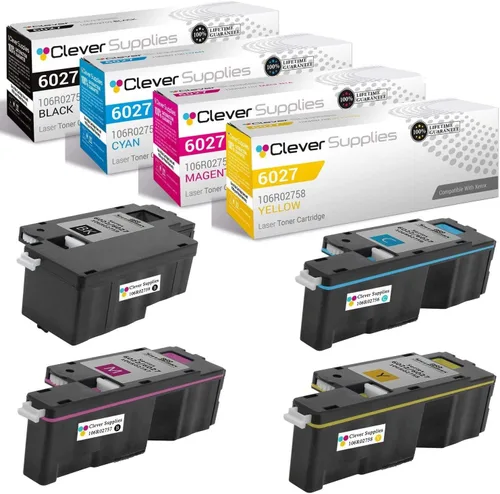 Miniatura 362 de CS compatible Xerox Phaser 6510/WorkCentre 6515 (106r03480) 2 cartuchos de tóner negro para Phaser 6510, WorkCentre 6515 2 negro