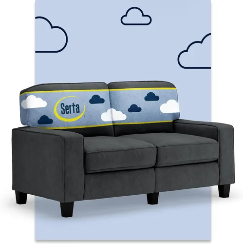 Miniatura 48 de Serta Palisades Sofás Tapizados para Sala, Sofá de Diseño Moderno, Tela, Beige