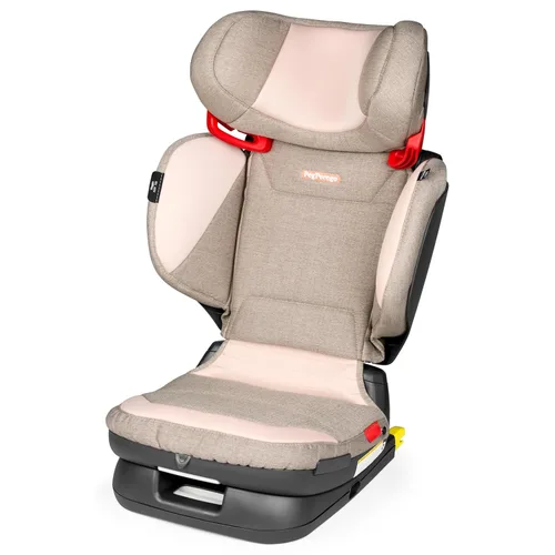 Miniatura 13 de Peg Perego Viaggio Flex 120 Booster, ajuste total 4D para seguridad y comodidad, sin reposabrazos, plegable compacto para viajes, 40-120 libras