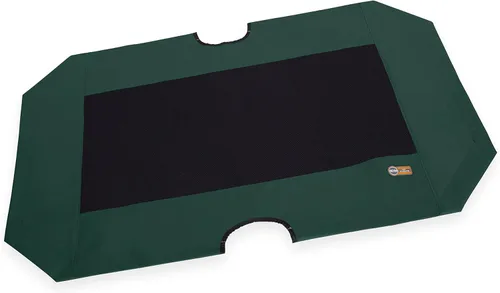 Miniatura 13 de K&H Pet Products Cuna para mascotas original, cama elevada para perros, malla verde/negra, mediana, 32 x 25 x 7 pulgadas