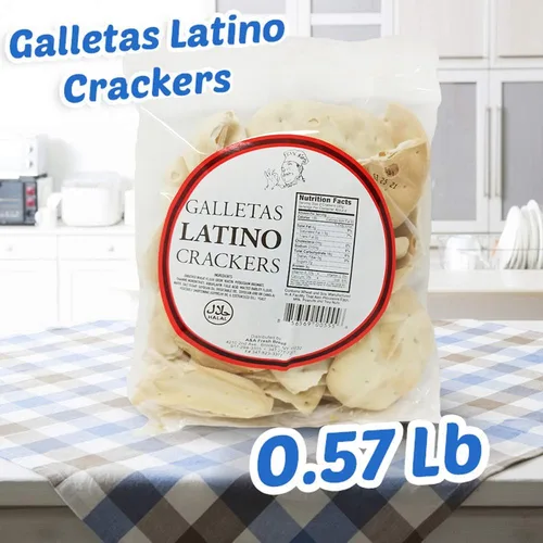 Miniatura 2 de Galletas Latino Crackers Halal Galletas Latin Crackers Sabor crujiente y delicioso 258gm