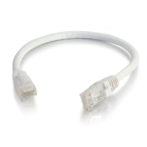 Miniatura 160 de C2G/Cables to Go 27872 Cable de red Ethernet cruzado Cat6 sin blindaje (UTP) sin enganche, amarillo (2,13 metros/7 pies)