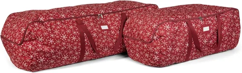 Miniatura 21 de Covermates Keepsakes - Bolsa de duffle para guirnaldas de protección superior, poliéster duradero, asas reforzadas, caben guirnaldas de hasta 25
