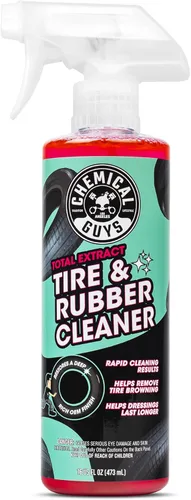Chemical Guys CLD30216 Total Extract Limpiador de Llantas y Caucho, Seguro para Autos, Camiones, SUVs, Motocicletas, RVs y Más, 16 fl oz