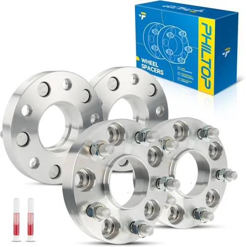 Miniatura 46 de PHILTOP Espaciador de rueda de 4 x 4 de 2 pulgadas, espaciadores de rueda centrados en las lengüetas para Polaris Trail Boss 330 2003-2013, Trail