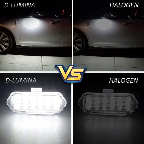 Miniatura 3 de D-Lumina Luces LED de espejo compatibles con Chevy Silverado GMC Sierra 1500 Tahoe Suburban Avalanche 1500 2500 Cadillac Escalade ESV EXT Yukon XL