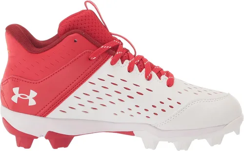 Miniatura 6 de Under Armour Zapato de béisbol unisex Leadoff Mid Junior de goma moldeada