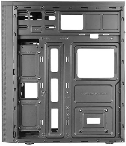 Miniatura 2 de Tacens 2FERROX, ATX Semi-Tower PC Case, ventilador lateral de 4.7 in, rejilla delantera, acero, negro