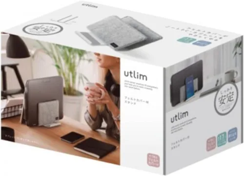 Miniatura 9 de Sonic Utlim - Soporte vertical para laptop para escritorio, soporte de muelle con cubierta de fieltro, organizador de escritorio, almacenamiento