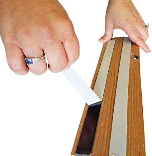 Miniatura 3 de Rockin' Wood Peel & Stick - Paneles de madera de granero reciclada rústica, madera real, tablones de pared rústicos, fácil instalación