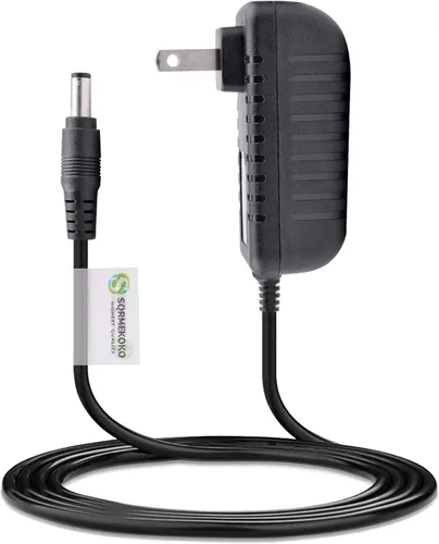 Adaptador de fuente de alimentación de 12 V compatible con teclados Yamaha PA130, PA150, PSR, YPG, YPT y DD Series - Cable extralargo de 10 pies