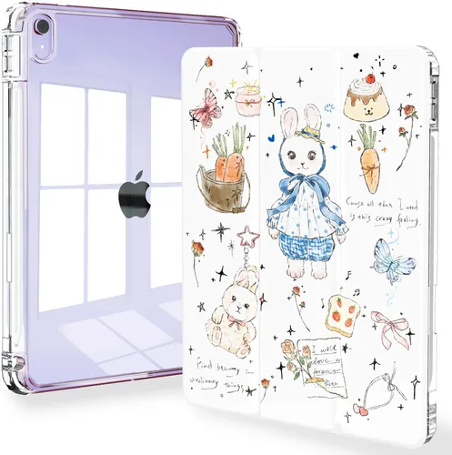 Miniatura 48 de Feams Funda delgada para iPad Air de 11 pulgadas M3 2025 / M2 2024, iPad Air 5ª Generación 2022 / iPad Air 4ª Generación 2020 de 10.9 pulgadas